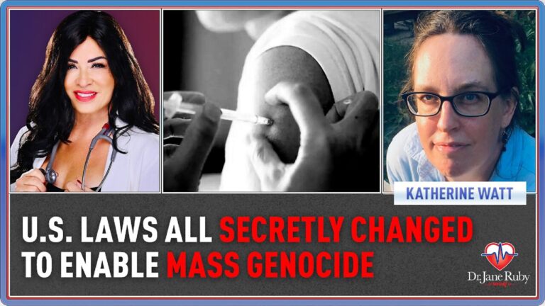 US Laws changed to enable mass genocide katherine watt
