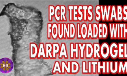 PCR Test Swabs Found Loaded With DARPA Hydrogel and Lithium