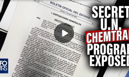 BREAKING: Spain Admits To Spraying Deadly Pesticides As Part Of Secret UN Chemtrail Program