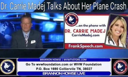 Dr. Carrie Madej Talks About Her Plane Crash by Brannon Howse