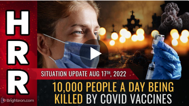 10,000 people A DAY being KILLED by covid vaccines