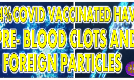Covid Injection Aftermath: Study finds 94% of “Vaccine” Recipients have Pre-Blood Clot Formations and Foreign Particles