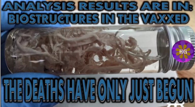 Biostructures in the vaxxed the deaths have only just begun