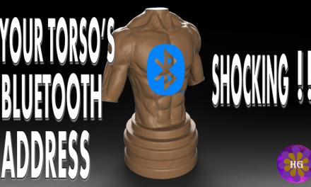 Your torso’s Bluetooth address (SHOCKING)