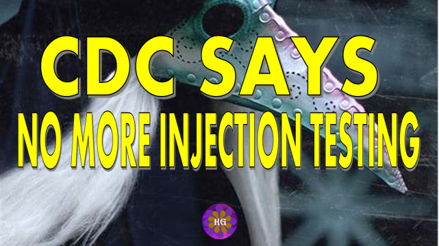 CDC BLOWS AWAY C19 INJECTION TESTING. TREAT IT LIKE THE FLU. ‘CAUSE FLU VAX ALSO ISN’T TESTED..!’