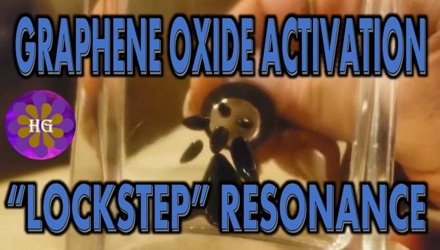 Graphene Oxide Activation Lockstep Sympathetic Resonance