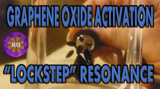 Graphene Oxide Activation Lockstep Sympathetic Resonance