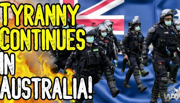 TYRANNY CONTINUES IN AUSTRALIA! – Stay On Sidewalk OR Face Fines! – Smart City Madness!