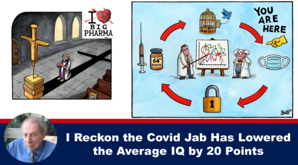 Dr. Vernon Coleman: Ich schätze, die Covid-Impfung hat den durchschnittlichen IQ um 20 Punkte gesenkt