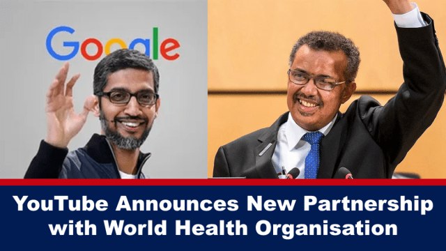 YouTube Announces New Partnership with World Health Organisation