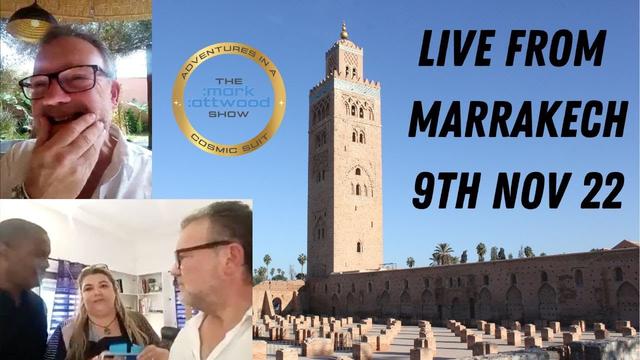 Live From Marrakech! Mark Attwood Visits Fix the World Morocco Orgonite