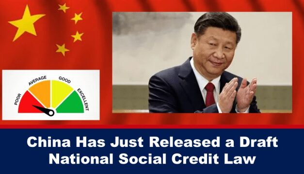 China Has Just Released a Draft National Social Credit Law