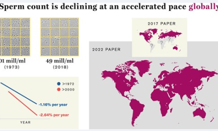 Sperm counts are decreasing at an accelerated pace worldwide