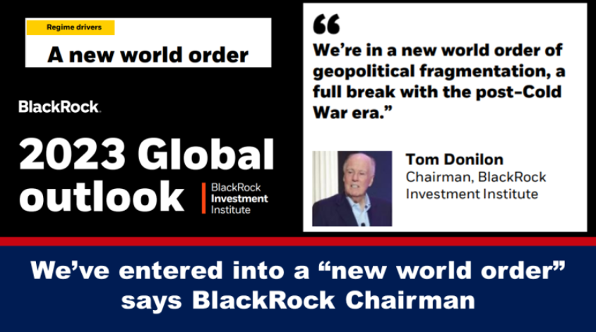 We’ve entered into a “new world order” says BlackRock Chairman