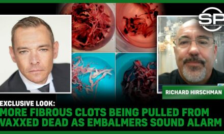 EXCLUSIVE LOOK: MORE Fibrous Clots Being Pulled From Vaxxed DEAD As Embalmers Sound Alarm