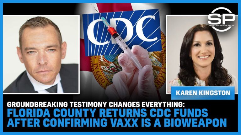 Groundbreaking Testimony Changes Everything Florida County RETURNS CDC Funds After Confirming Vaxx is a Bioweapon