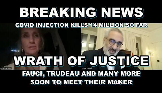 The WRATH of JUSTICE MOVES Ahead – 14 Million DEAD Thus Far – TRUDEAU, FAUCI Being INDICTED
