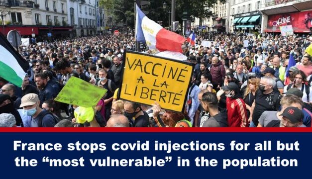 France stops covid injections for all but the “most vulnerable” in the population