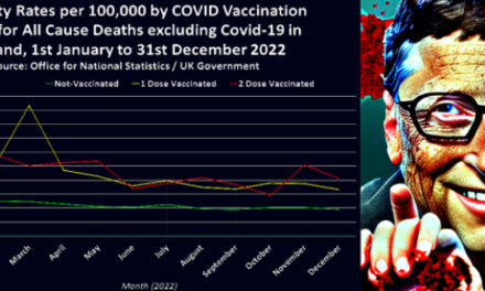 UK Gov. confirms COVID Vaccines are deadly with new data showing Mortality Rates per 100k were LOWEST among the Unvaccinated throughout 2022