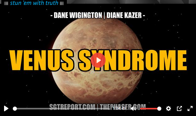 VENUS SYNDROME — DANE WIGINGTON & DIANE KAZER
