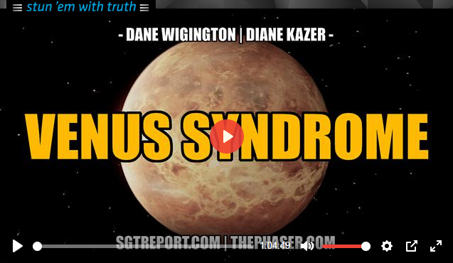 VENUS SYNDROME — DANE WIGINGTON & DIANE KAZER