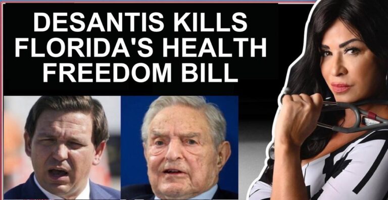 Governor Ron DeSantis KILLS Florida's Health Freedom Bill