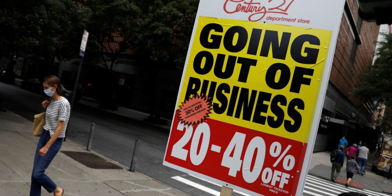 Small Businesses File for Bankruptcy at Record Pace, Surpassing COVID Crash