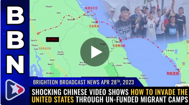 Shocking Chinese video shows how to INVADE the United States through UN-funded migrant camps