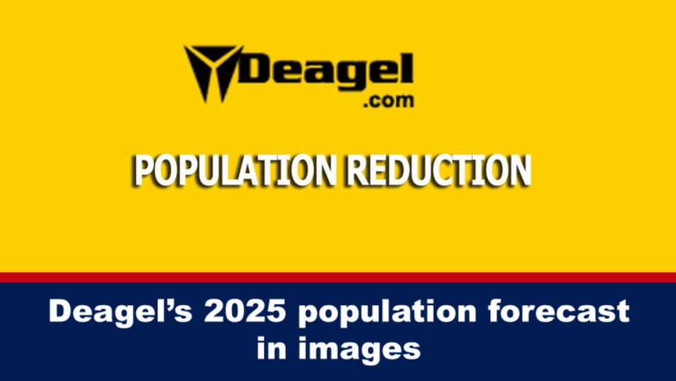 Deagel’s 2025 population forecast in images