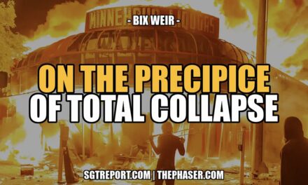 ON THE PRECIPICE OF TOTAL COLLAPSE – BIX WEIR