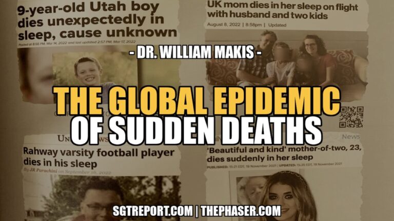 VAXXED THE GLOBAL EPIDEMIC OF SUDDEN DEATHS -- Dr. William Makis