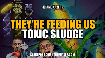 THEY’RE FEEDING US TOXIC SLUDGE — Diane Kazer