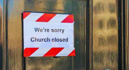 A REBUKE OF PASTORS WHO SHUT DOWN THEIR CHURCHES