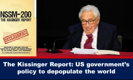 The Kissinger Report: US government’s policy to depopulate the world