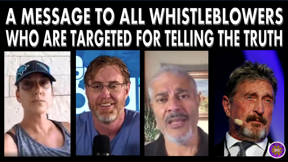 (Karen Kingston, Brian Ardis, et al.) A message to all whistleblowers who are being targeted for telling the truth.