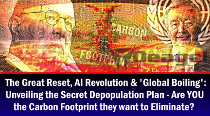 The Great Reset, AI Revolution & ‘Global Boiling’: Unveiling the Secret Depopulation Plan – Are YOU the Carbon Footprint they want to Eliminate?