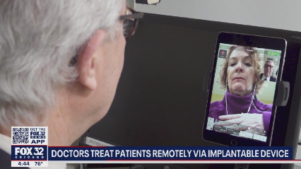 New tech allows doctors to treat patients remotely via an implantable device