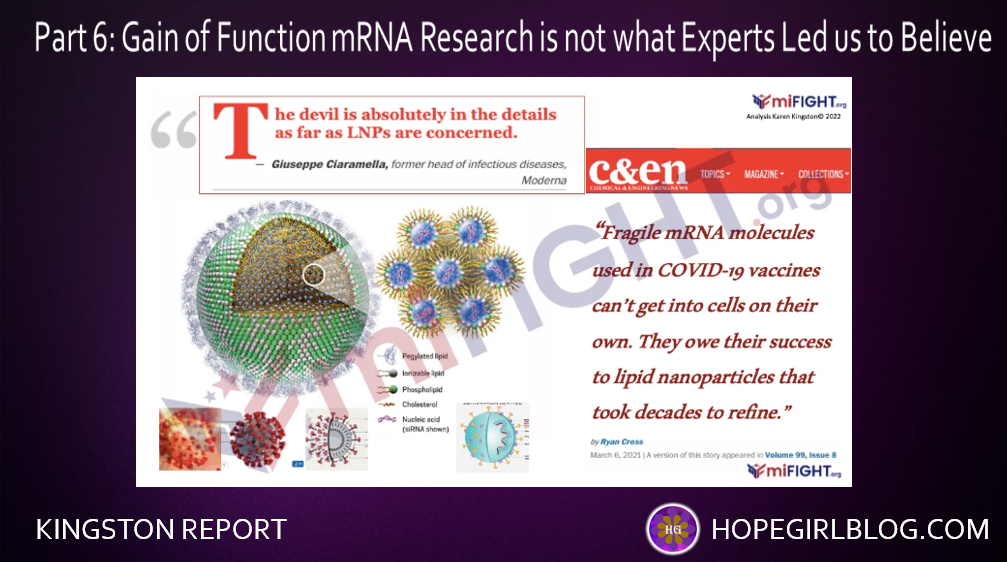 Gain-of-Function mRNA Research is Not What Experts Lead Us to Believe