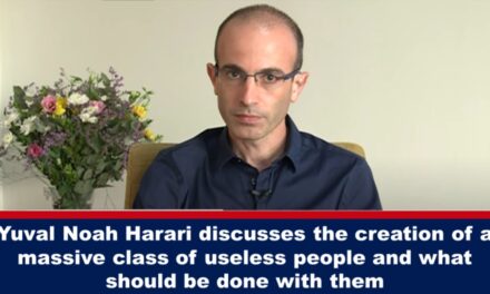 Yuval Noah Harari discusses the creation of a massive class of useless people and what should be done with them