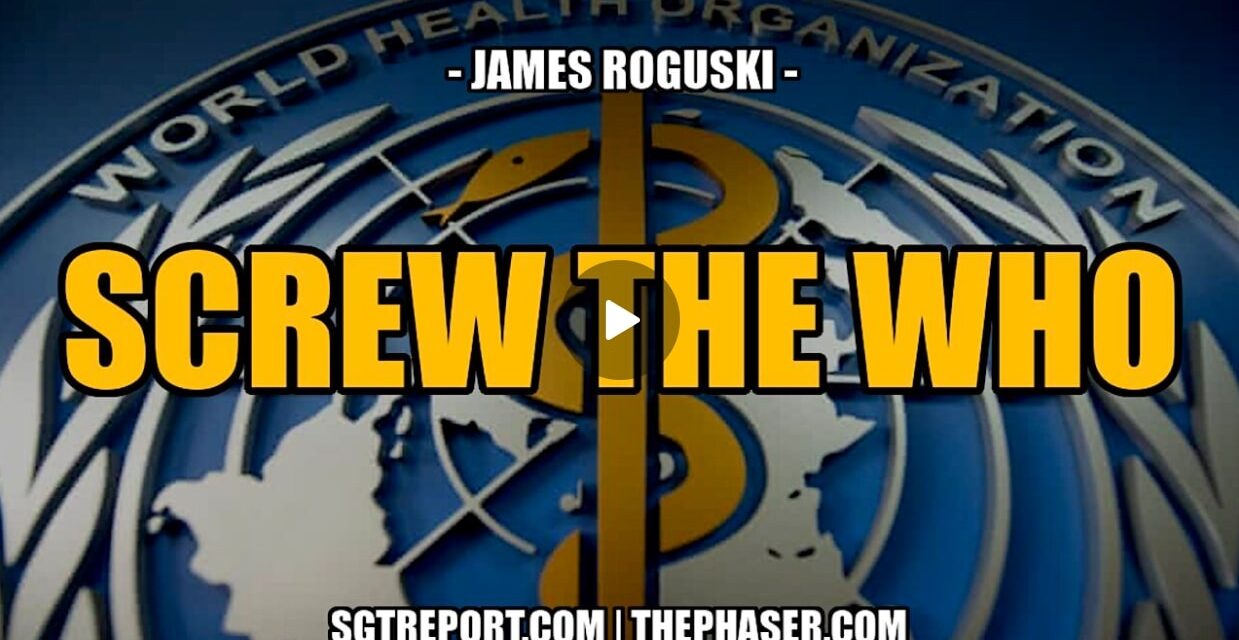 SCREW THE WHO — JAMES ROGUSKI
