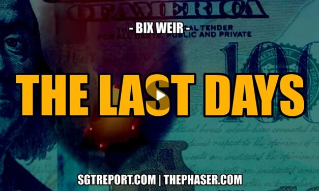 THE LAST DAYS — BIX WEIR