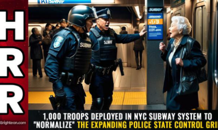 1,000 TROOPS deployed in NYC subway system…