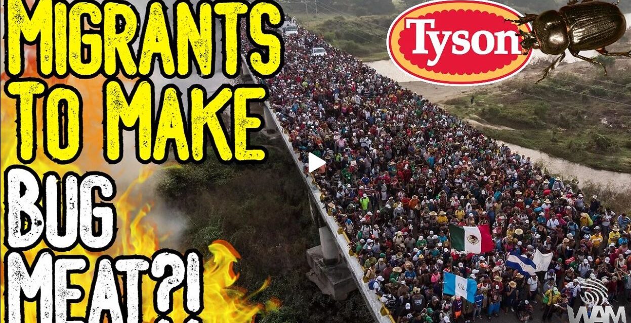MIGRANTS TO MAKE BUG MEAT?! – Tyson Foods Wants To Hire 42,000 Migrants As They Push Bug Meat!