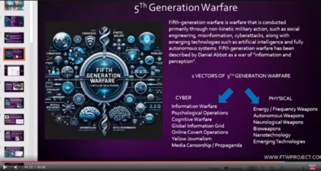 5th Generation Warfare Full Presentation w/ Hope & Tivon and Sarah Westall