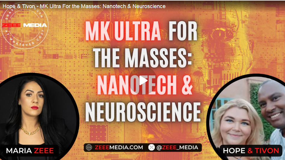 MK ULTRA FOR THE MASSES HOPE AND TIVON WITH MARIA ZEEE