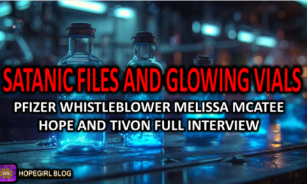 Satanic Files and Glowing Vials Pfizer Whistleblower Melissa Mcatee Hope and Tivon Full Interview