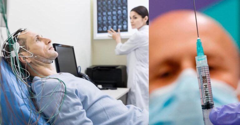 covid shots neurological disorders