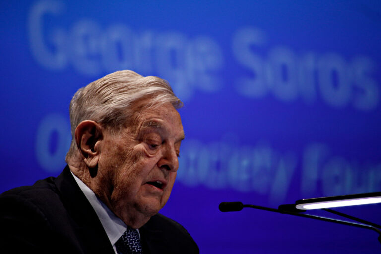 George,Soros,,Founder,And,Chairman,Of,The,Open,Society,Foundation