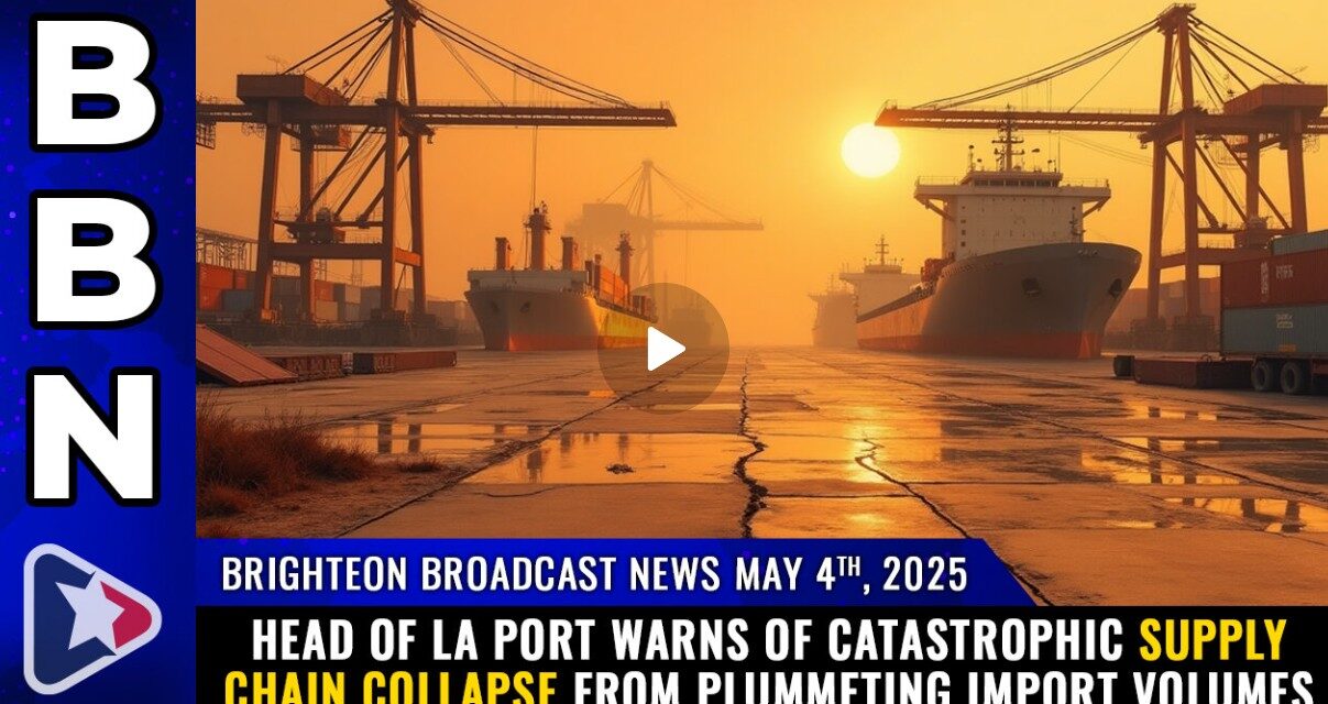 Head of LA Port warns of catastrophic supply chain collapse…