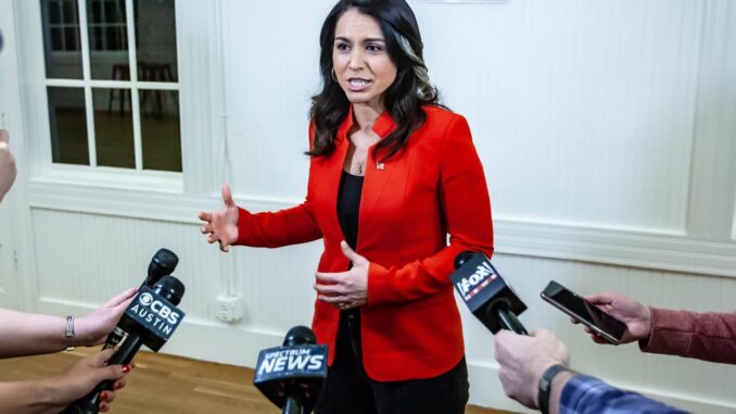 Tulsi Gabbard Confirms Americans Who Opposed Covid Mandates Were Put on Domestic Terror Watch List
